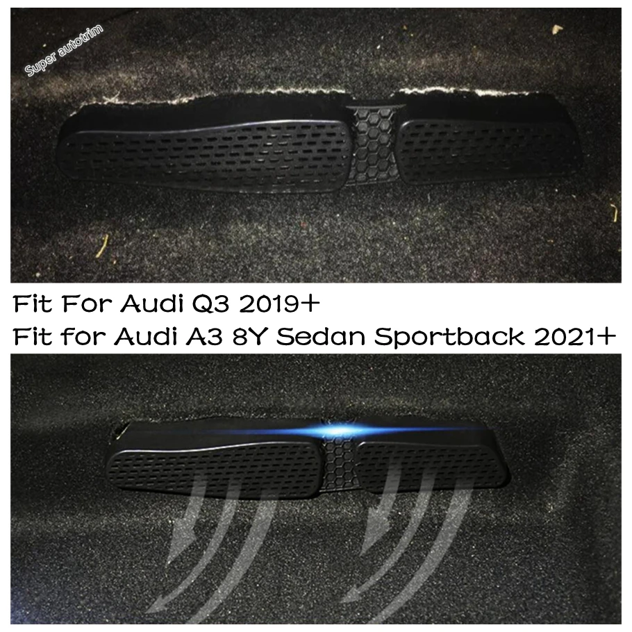 

Under Seat AC Air Duct Vent Outlet Cover Anti-plug Trim Fit For Audi Q3 2019 - 2025 / A3 8Y Sportback 2021 - 2025 Accessories