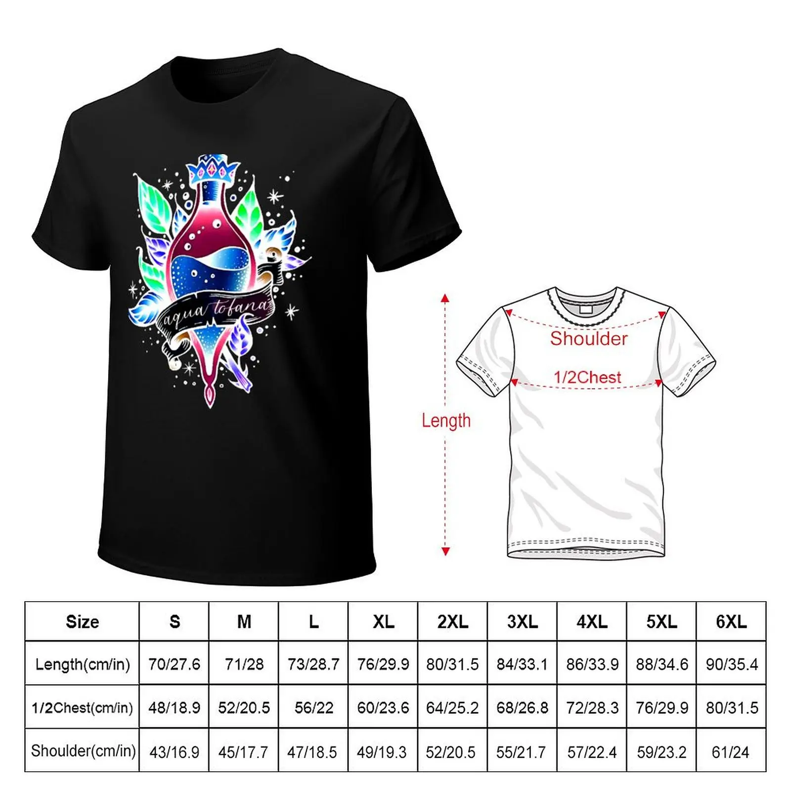 Copy of aqua tofana - bailey sarian suspish 2 T-Shirt Stylish Print Short Sleeve Tee