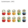 24pcs cake toppers
