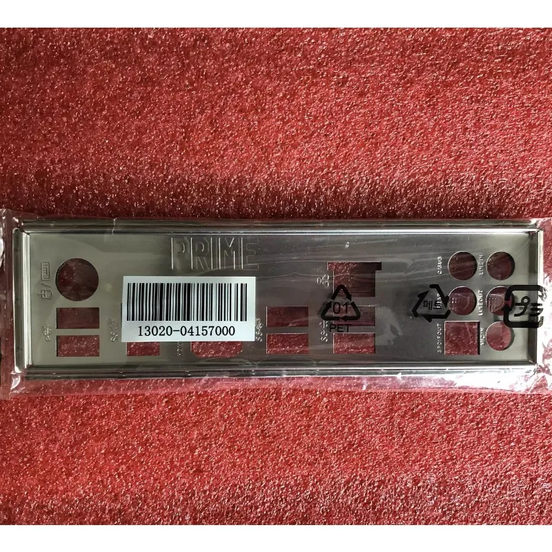 I/O IO Shield Back Plate for ASUS PRIME Z390-A、Z390-A/H10 Motherboard Baffle Blank Bezel