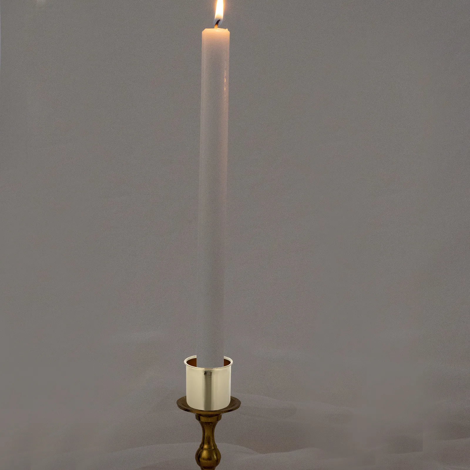 

Table Candlestick Decor Metal Cup Holder for Xmas Candleholder DIY Wreath Aluminum Gold Tin Stand Flat Tea Light Base