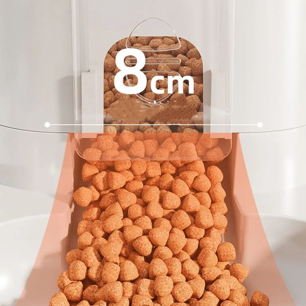 

Large Capacity 2 in 1 Cat Food Dispenser Dry Wet Separation Detachable Dog Cat Food Bowl with Water Fountain