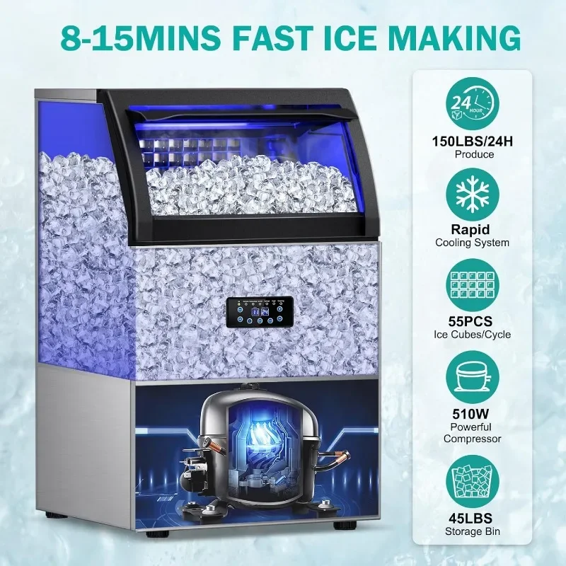 Ice Maker Machine,   ice cube maker machine   Freezing Appliances   Ice Making Machine