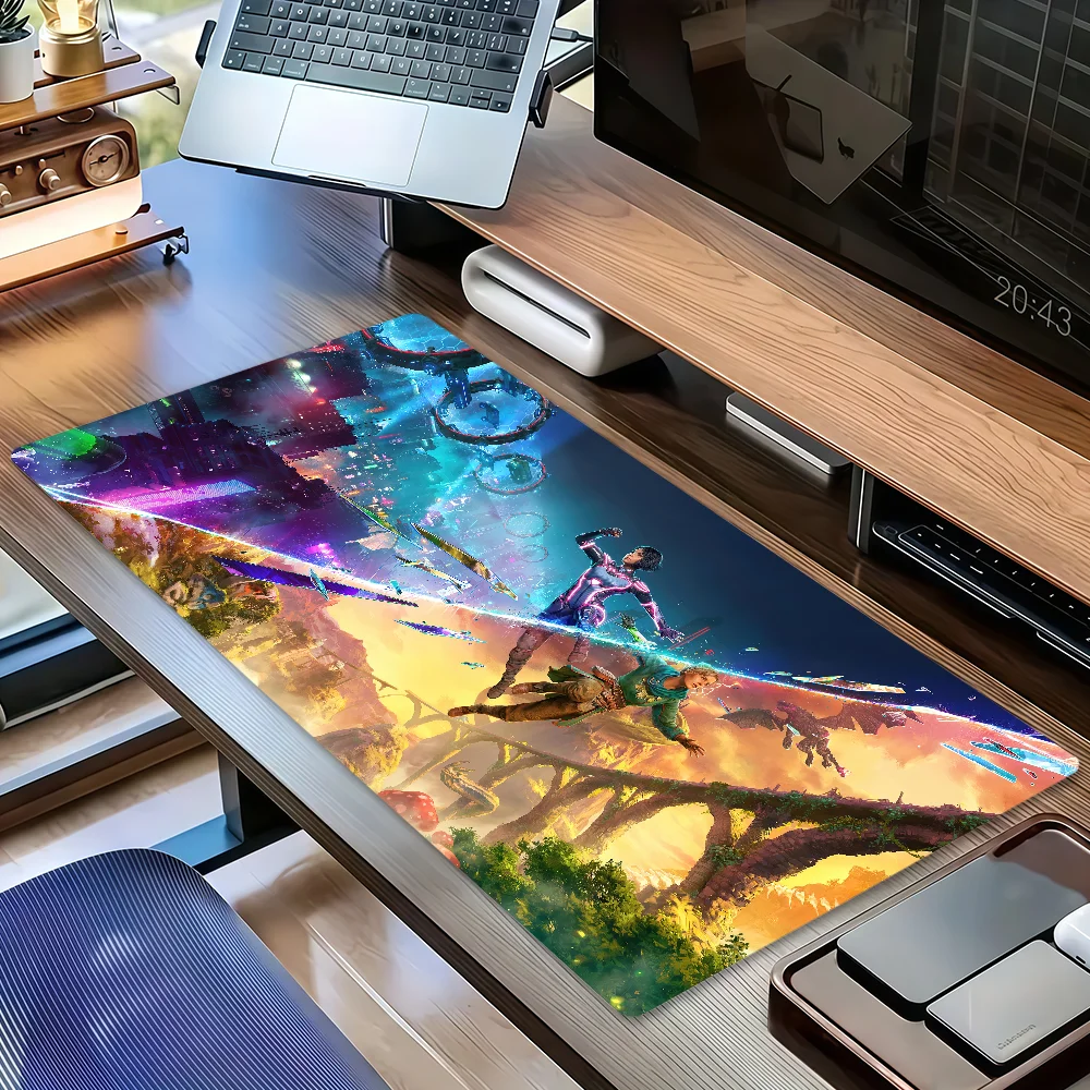 Game Cool S-Split F-Fiction Mouse Pad Non-slip Thickened MousePad Large Writing Lockedge Gaming Cushion Office Student