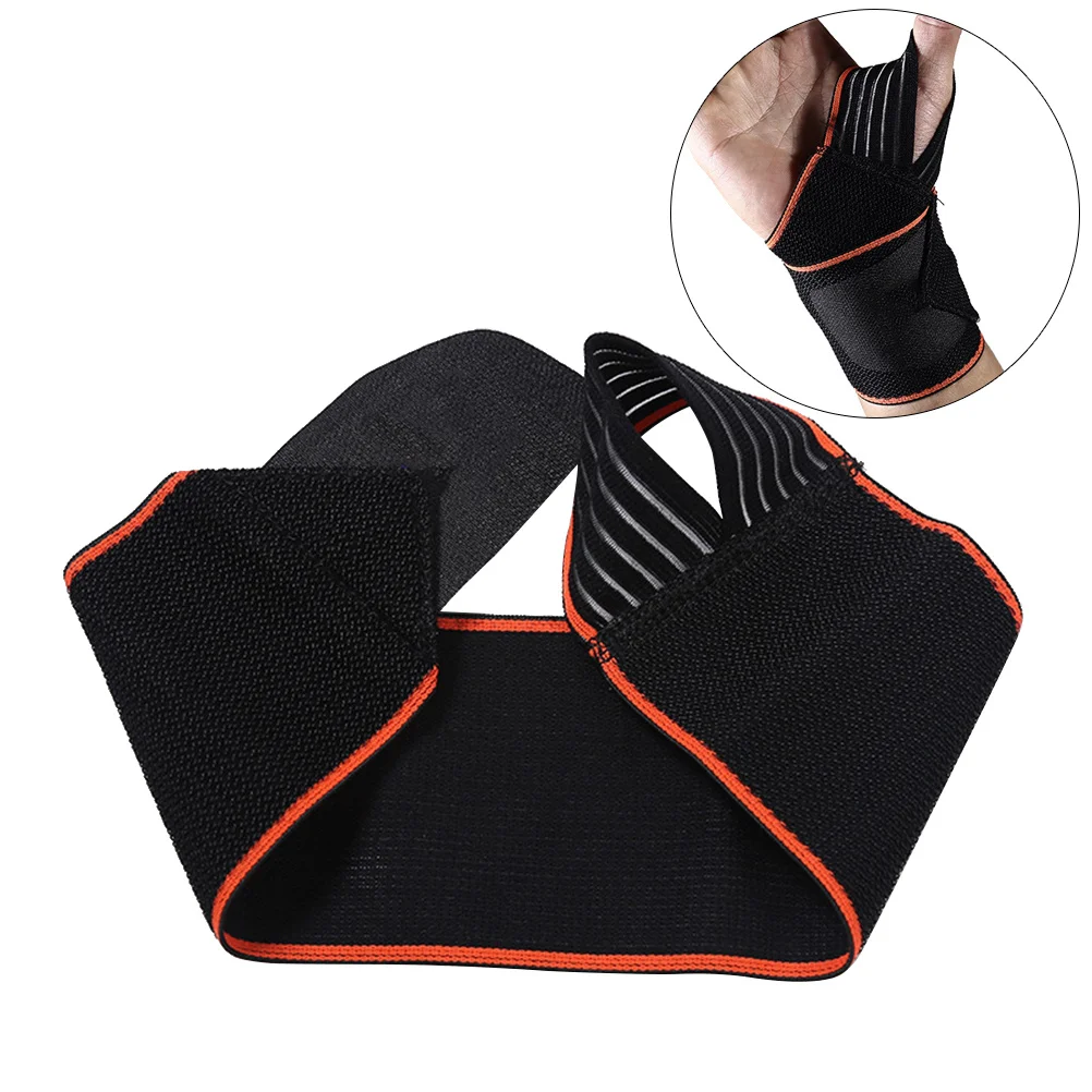 

1pcs Wrist Support Compression Band Hand Sprain Wraps For Tennis Badminton Gym Workout Fitness Protection Hand Sprain Wrap
