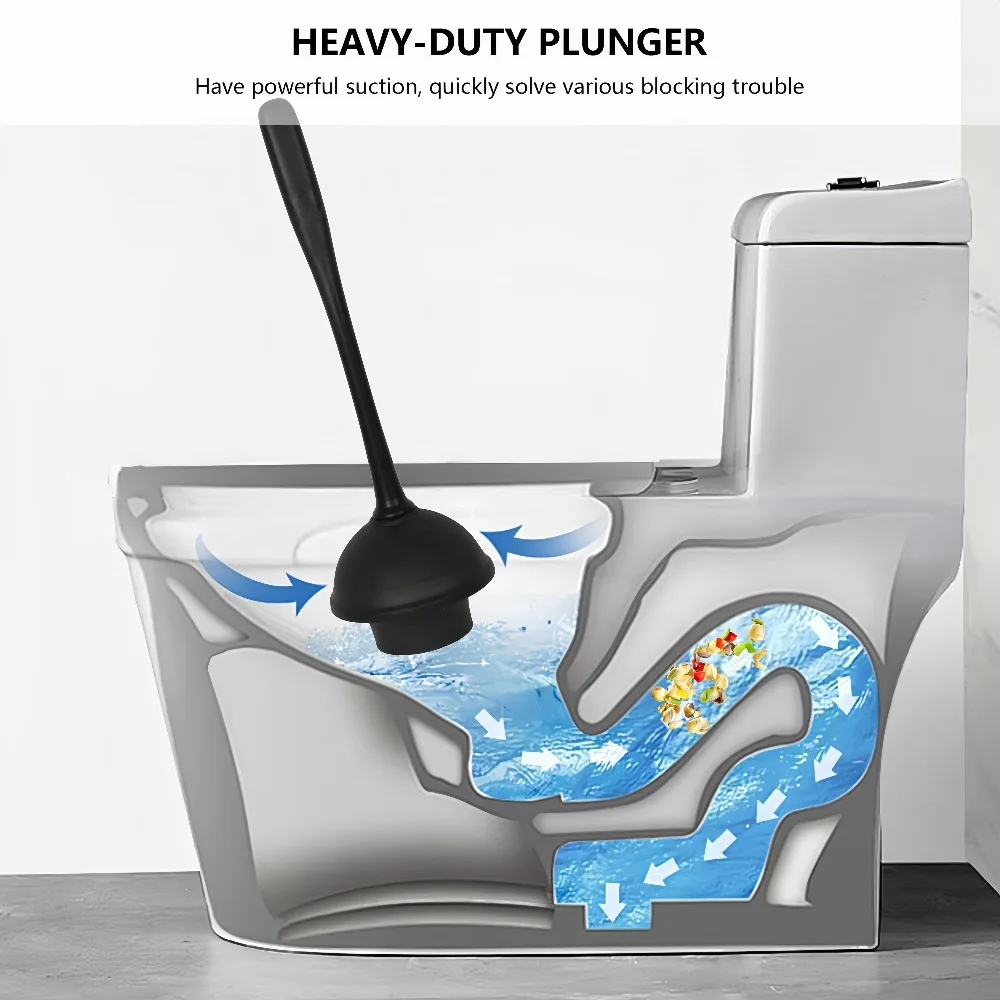 Bathroom Toilet Brush Plunger - огляд і ціна Plunger Toilet