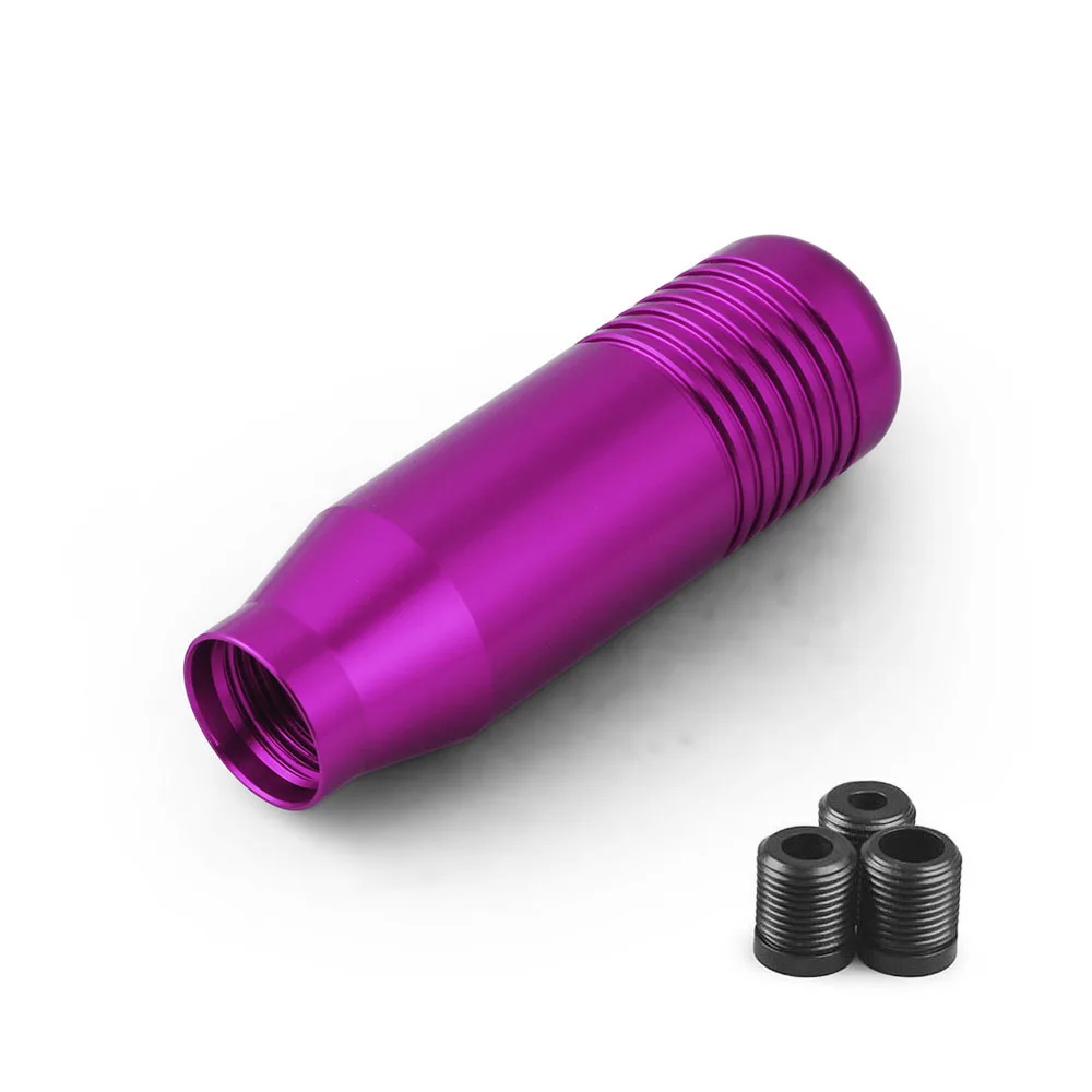 8,5 cm auto ctylish pookknop stok handgeschakelde universele auto aluminium verlengde versnellingspook versnellingskopknop