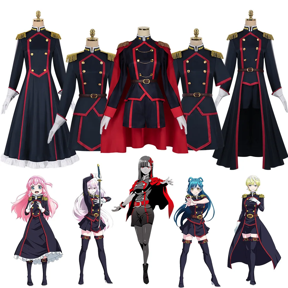 Ren Yamashiro Izumo Tenka Azuma Himari Uzen Ky ka kawamura Nei Cosplay Costume Mato Seihei No Slave Uniform Dress Halloween Prop