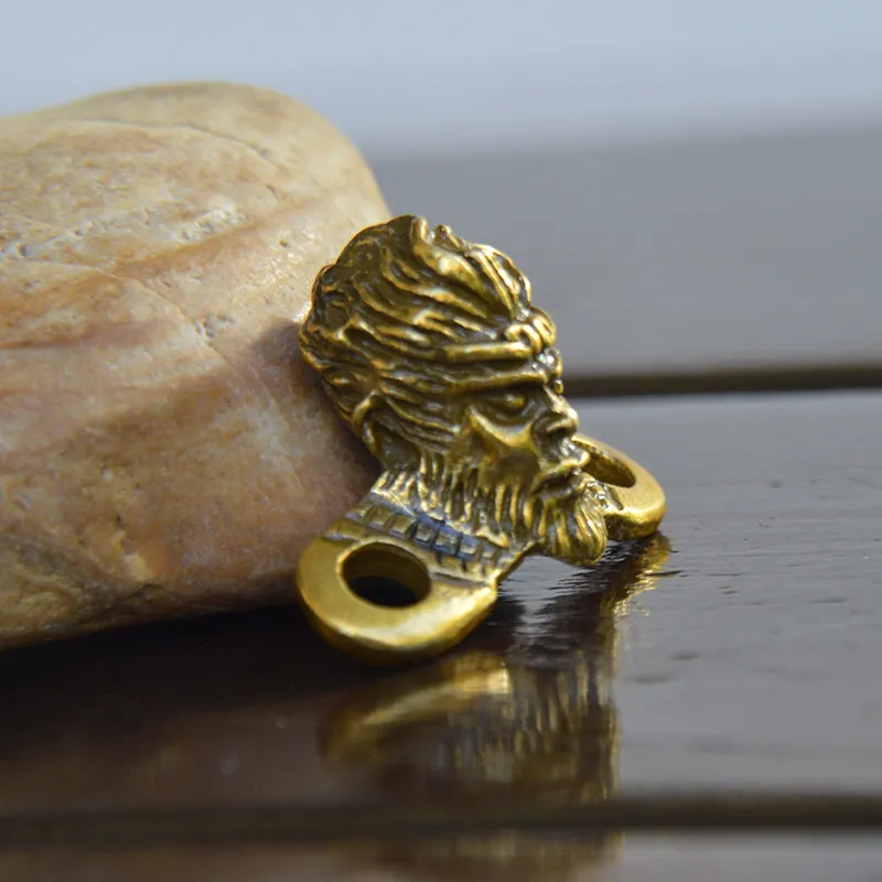 Monkey King Shoes & Accessories, Monkey-shaped Antique Bronze Shoe Buckle