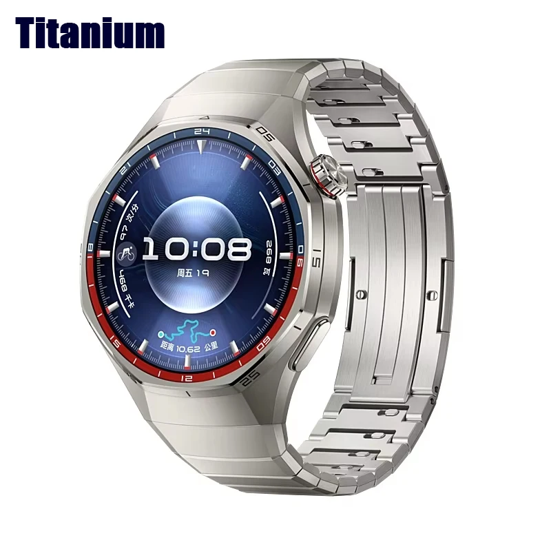 No Gaps Titanium Strap For Huawei Watch GT 6 Pro Luxury Metal Band For Huawei Watch GT6 Pro Quick Release Watchbands Accessories