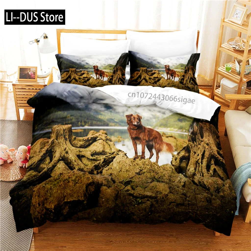 

Snow Dog Bedding Set Duvet Cover Set 3d Bedding Digital Printing Queen Size Bedding Set Fashion Design