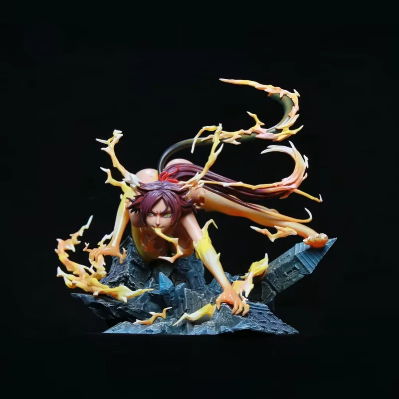 

Gk Bleach Yoruichi Shihouin Statue Thousand Year Blood War Arc Collectible Figure Desktop Pc Decor Boxed Gift For Anime Fans