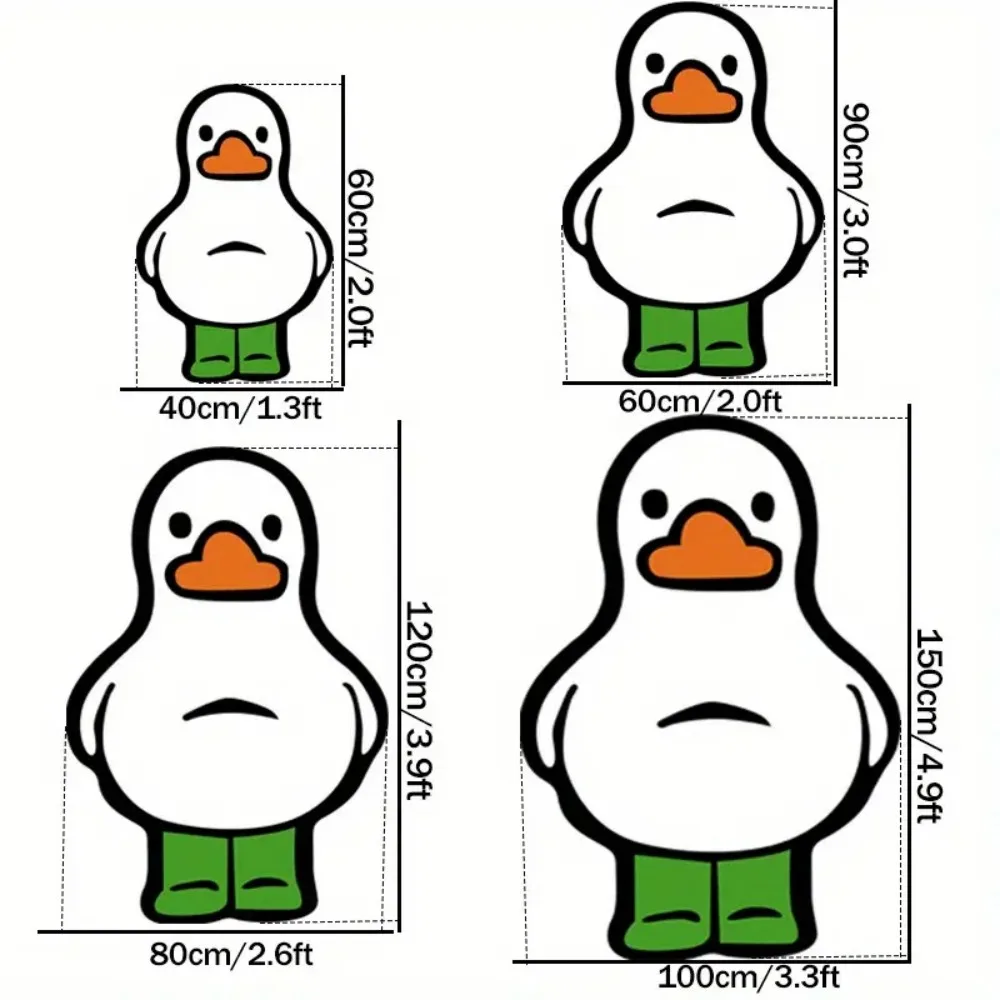 VIKAMA Cartoon Duck Carpet Home Decoration, Bedrooms And Entrance Doors, Provides Warmth In Winter, Water-Absorbing Floor Mat view 4