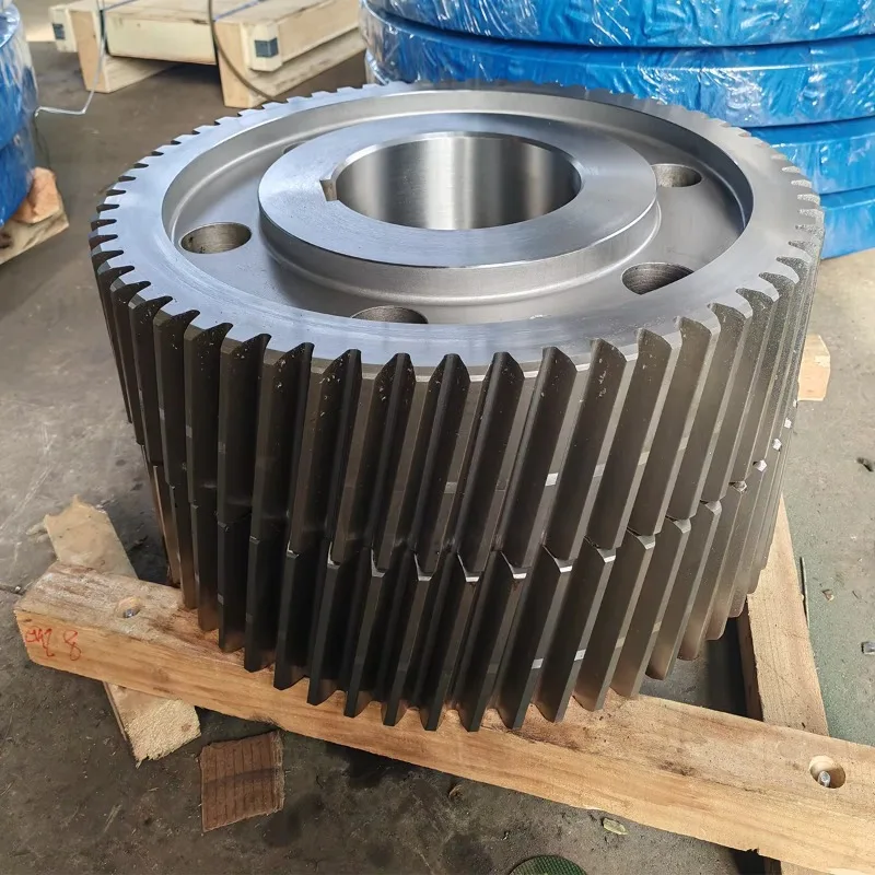 

Производитель OEM, набор шестерен из кованой стали большого диаметра с внутренним кольцом для горных дробилок