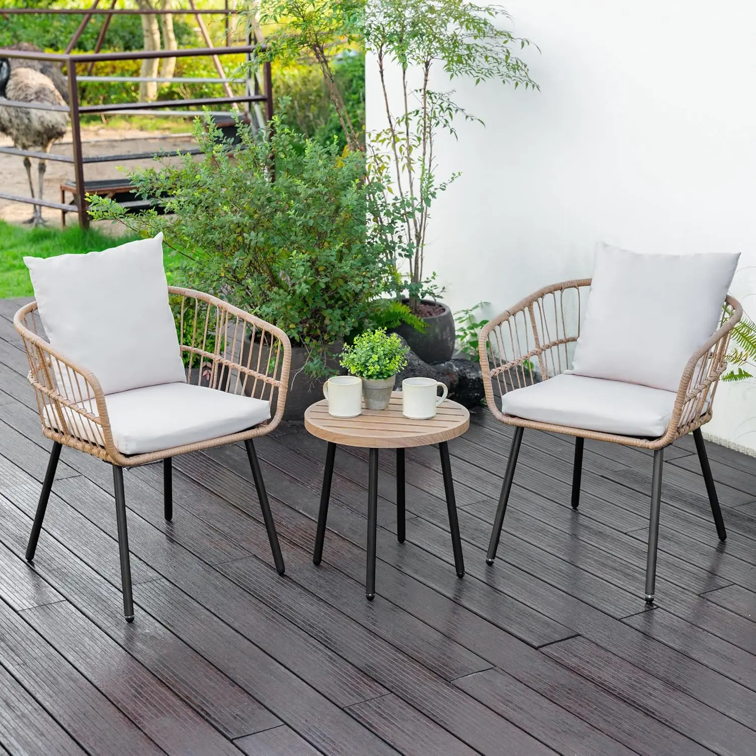 Rattan Bistro Set 2