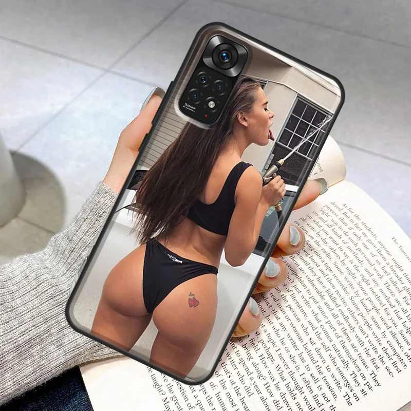 حافظة وشم مثيرة لهاتف Xiaomi Redmi Note 11 10 9 8 12 Pro Plus 9S 10S 11S 12S لهاتف Redmi 12C 10 #4