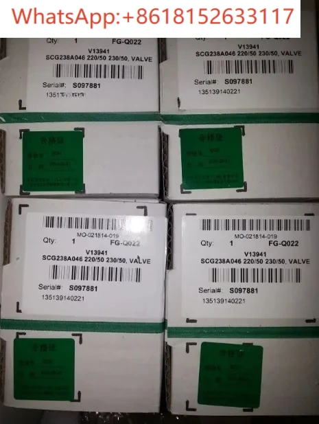 Import, solenoid valve, two-position two-way SCG238A046/SCG238A048 AC220V