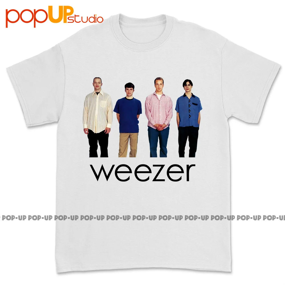 Original 90S Weezer Teal Shirt Size Xs-5XL