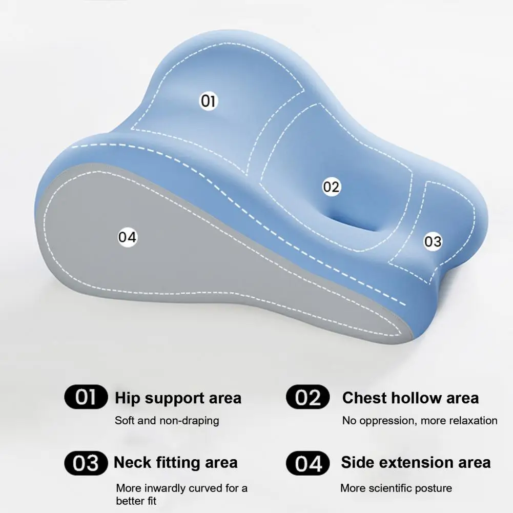 Memory Foam Cuddle Pillow Couples Intimacy Cushion Memory Foam Couples Butt Cushion for Intimacy Comfort for Bedroom for Deeper