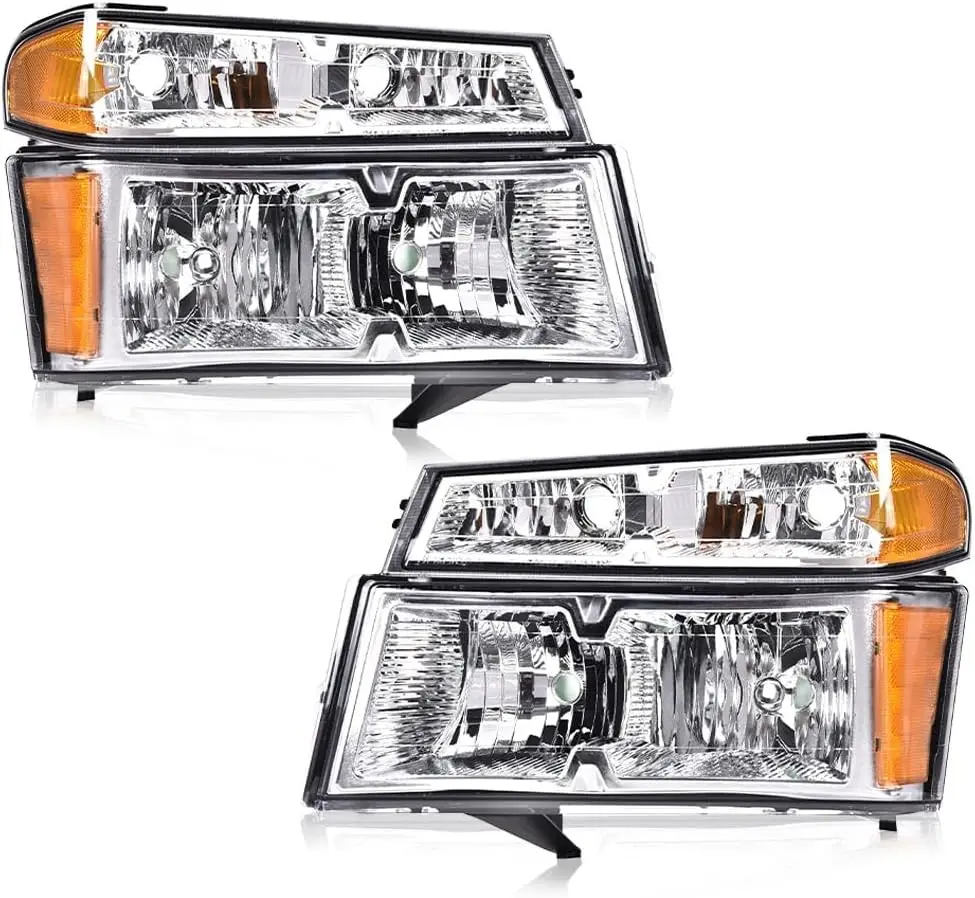 

Headlights Assembly Compatible with Chevy Colorado/GMC Canyon 2004-2012,Fit Isuzu i-280 i-350 2006,Fit Isuzu i-290 i-370 2007-20