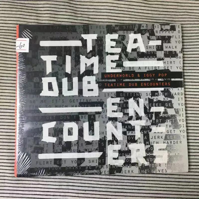 CD Underworld & Iggy Pop - Teatime Dub Encounters CD, 2018 Electronic-Punk Collaboration EP,July 27, 2018