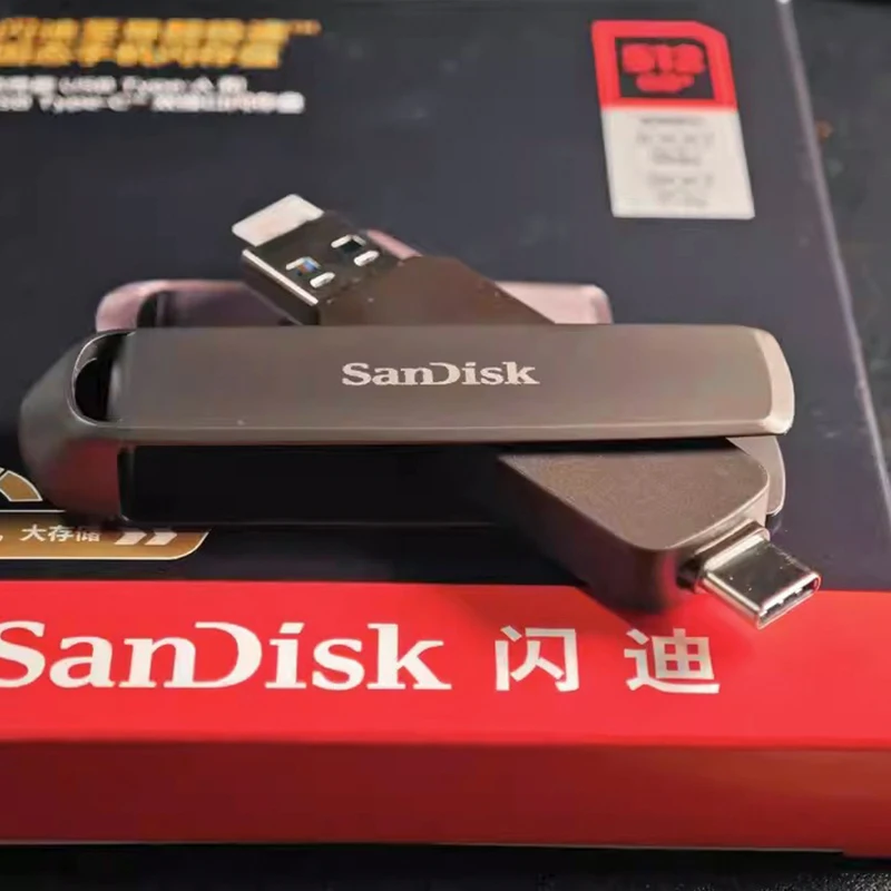 Original SanDisk Extreme PRO Dual Drive USB3.2Gen2 Read 1000MB