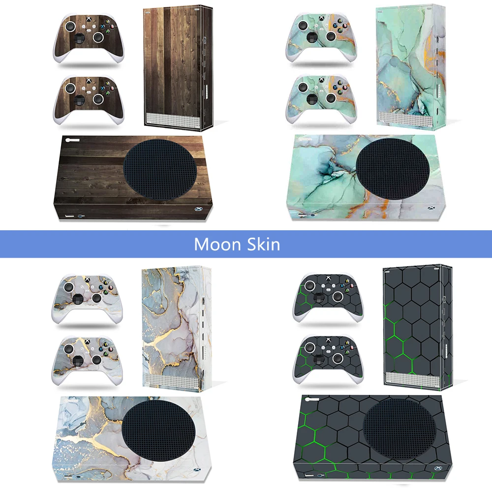 Protective Decal for Xbox Series S Skin Sticker Game Accessories Sticker Vinyl Cover Wrap for Xbox Series S Console Constroller