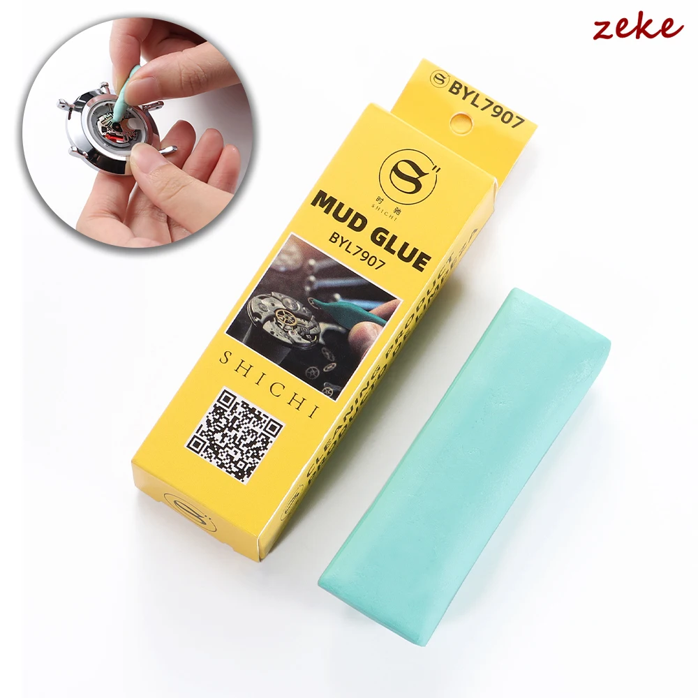 Bergeon 6033 7033 Green Grey Watch Dust Removal Tool Rodico  Putty Watch Dial Cleaner for Watchmakers 1/2pcs Watch Accessories