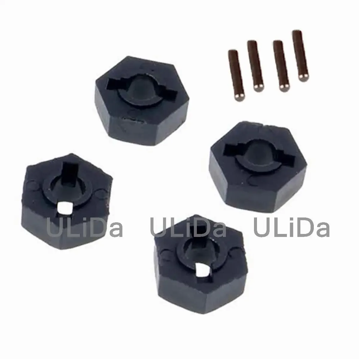 4Pcs 102042 122042 Wheel Hex Nut 12MM Drive Hubs For 02100 1/10 Rc Car Parts HSP 94122 94123 94111 94108 94177