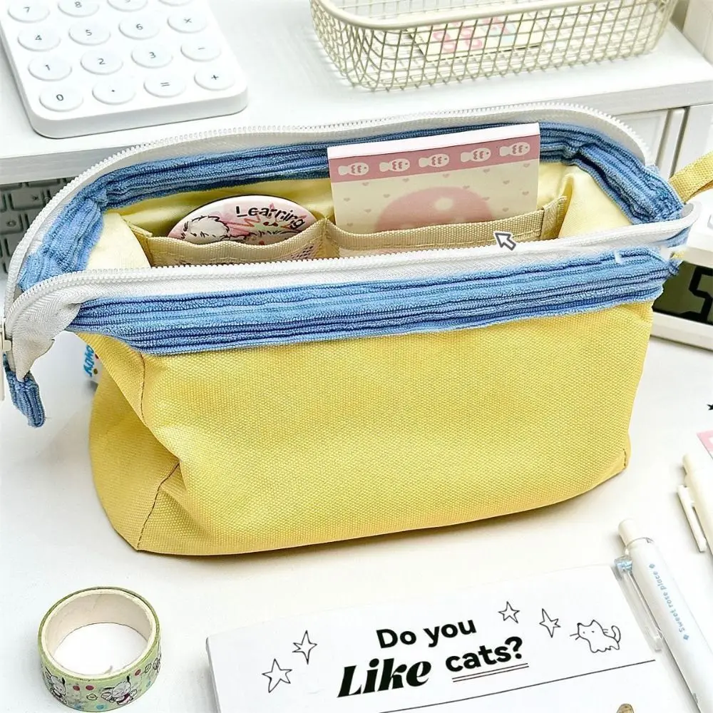 New Large Capacity Itabag Pen Bags Multi-functional Supplies Stationery Zipper Pen Bag Cosmetic Bags Pencil Case