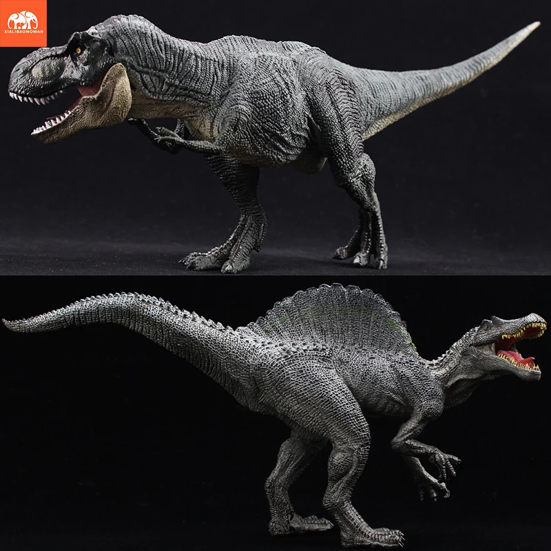 Figuras de Acción de Dinosaurios Jurásicos Prehistóricos, Indominus Rex, Spinosaurus, Simulación, PVC Sólido, Juguete para Niños, Modelo Animal