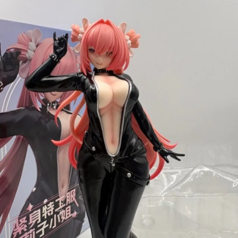 

Оригинальная фигурка Miss Riko в обтягивающей одежде, стоящая, из ПВХ, для декора ПК, настольного компьютера, украшение, подарок