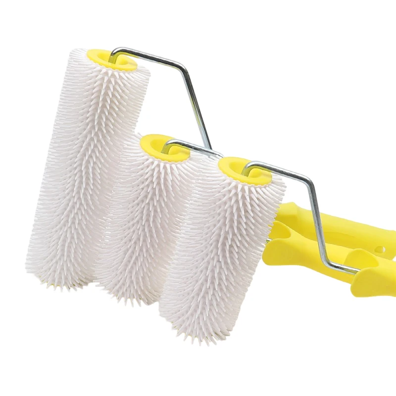 New 15/22CM Defoaming Drum Brush Spike Roller Latex Floor Self Compound Roller Leveling Screed Spiked Roller Paint Brush Roller