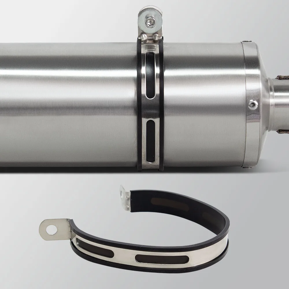 Motorcycle Exhaust Muffler 51MM Racing Exhausts Tail Tube Indy Racer Pipe with DB Killer For GSX8R GSXR750 GSXR600 TMAX560 X-ADV view 6