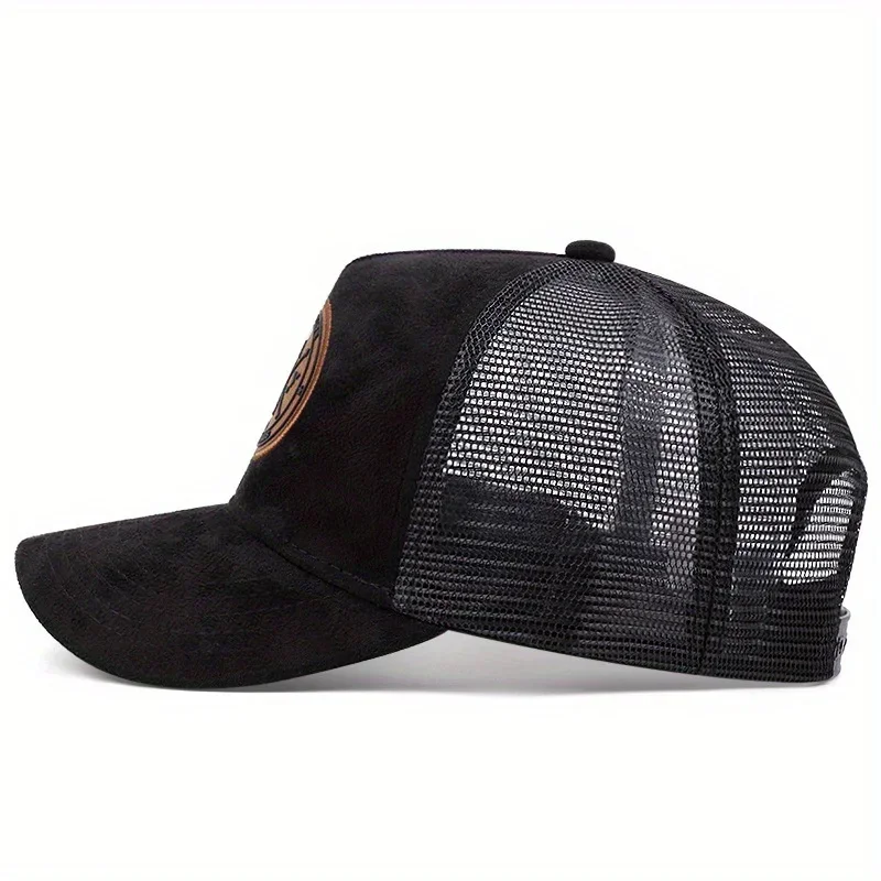 Summer Mesh Baseball Cap Women Men ENJOY LIFE Letter Patch Snapback Hat Casual Breathable Unisex Street Hip Hop Trucker Caps image 5