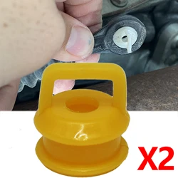 2 pces para chevrolet malibu tahoe traverse caixa de velocidades de transmissão do automóvel ligação cabo bucha borracha reparação kit peças do carro