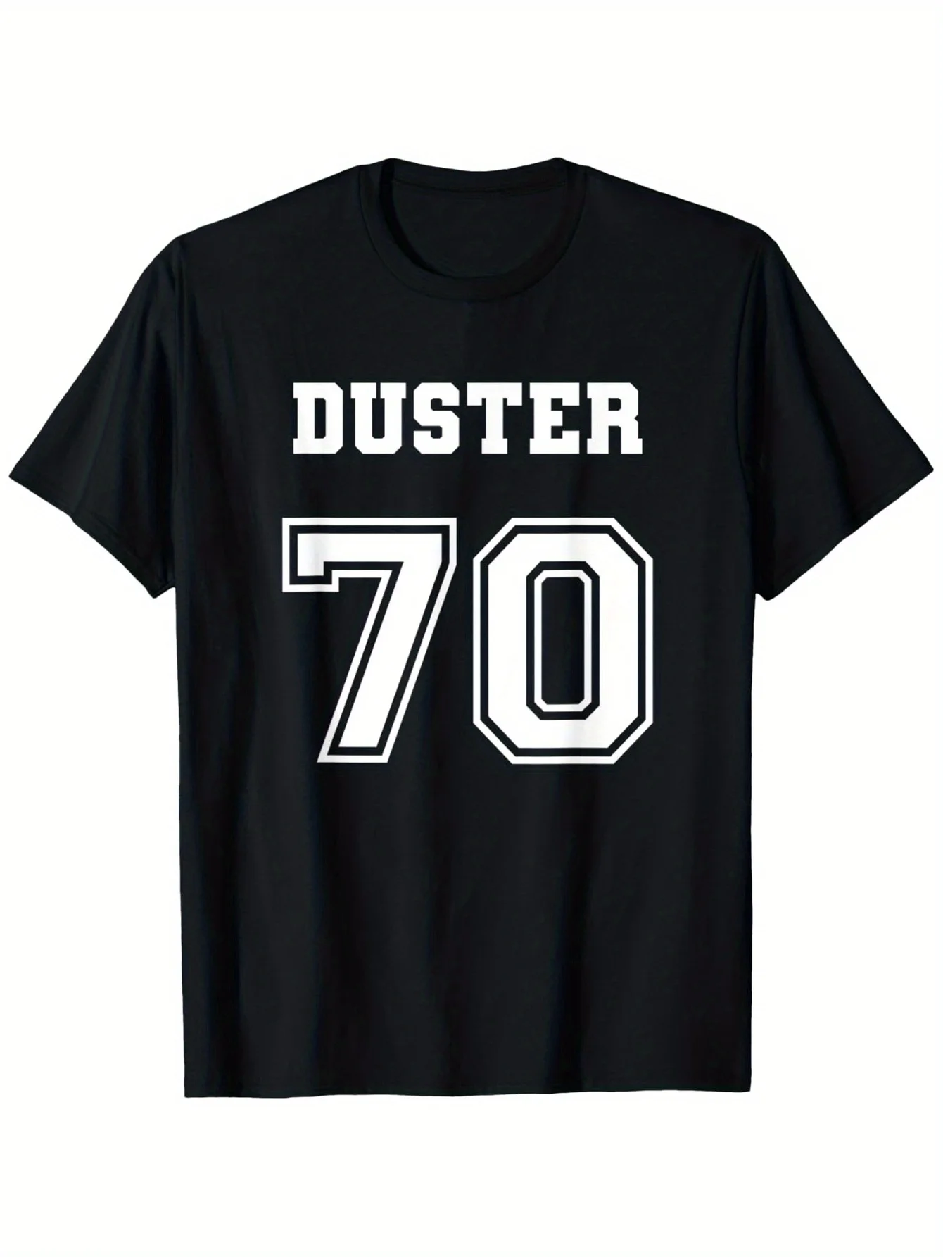 

Vintage 1970 Muscle Car T-Shirt - 100% Cotton S-3XL, Black Duster 70 Print Tee
