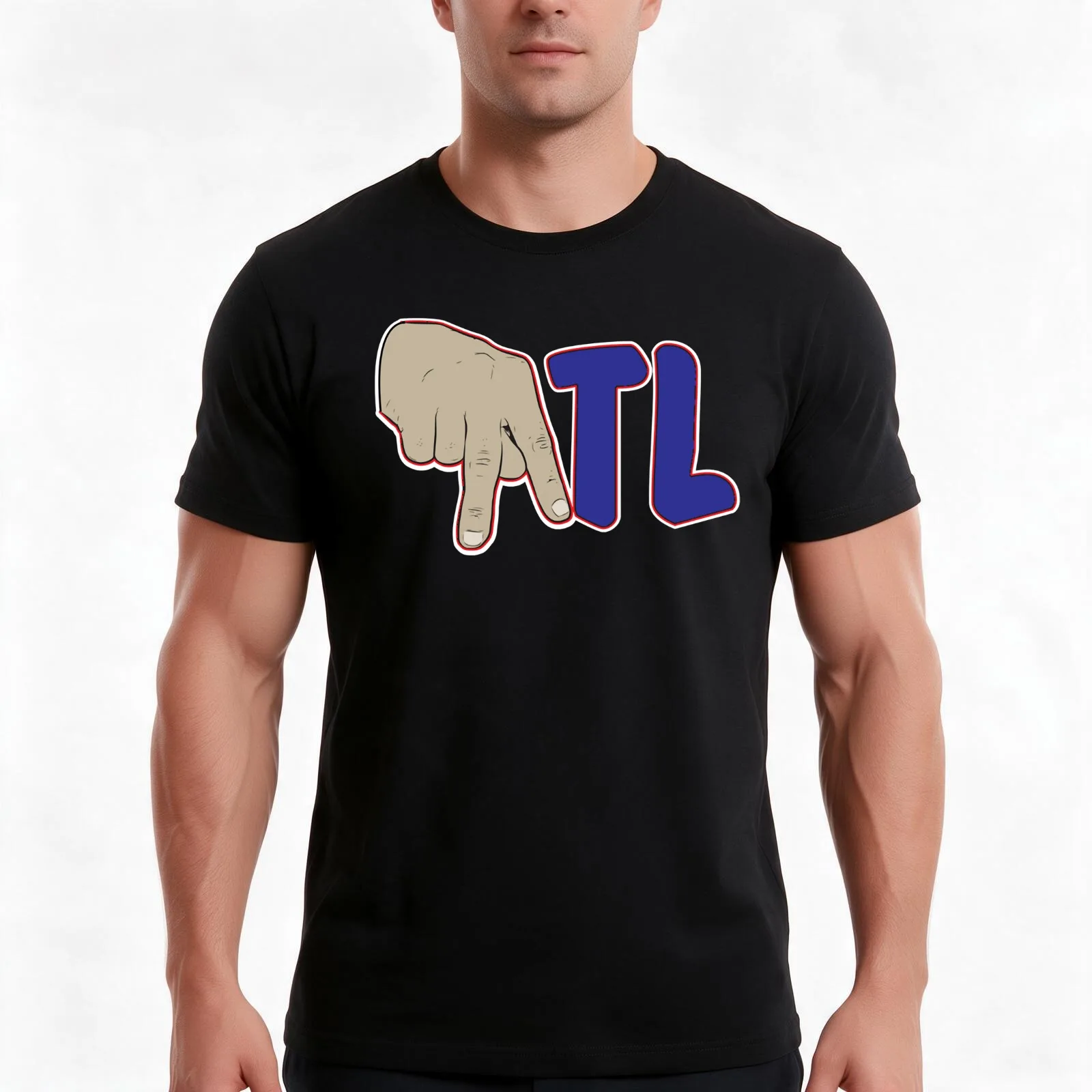 Atlanta ATL Georgia ATLien South T-Shirt, Summer Casual Cotton Tee, Oversized Streetwear Tops, Vintage Graphic Print