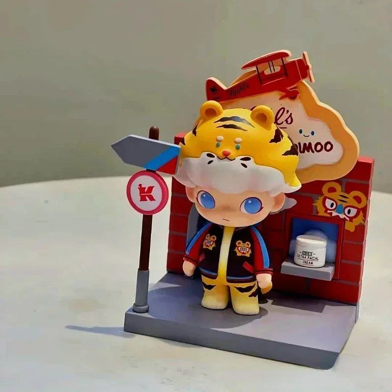 

Tiger DIMOO Year of Tiger Kawaii Figure Cool Limited Release Collaboration Collection Toy Tiger Figurine Decoration