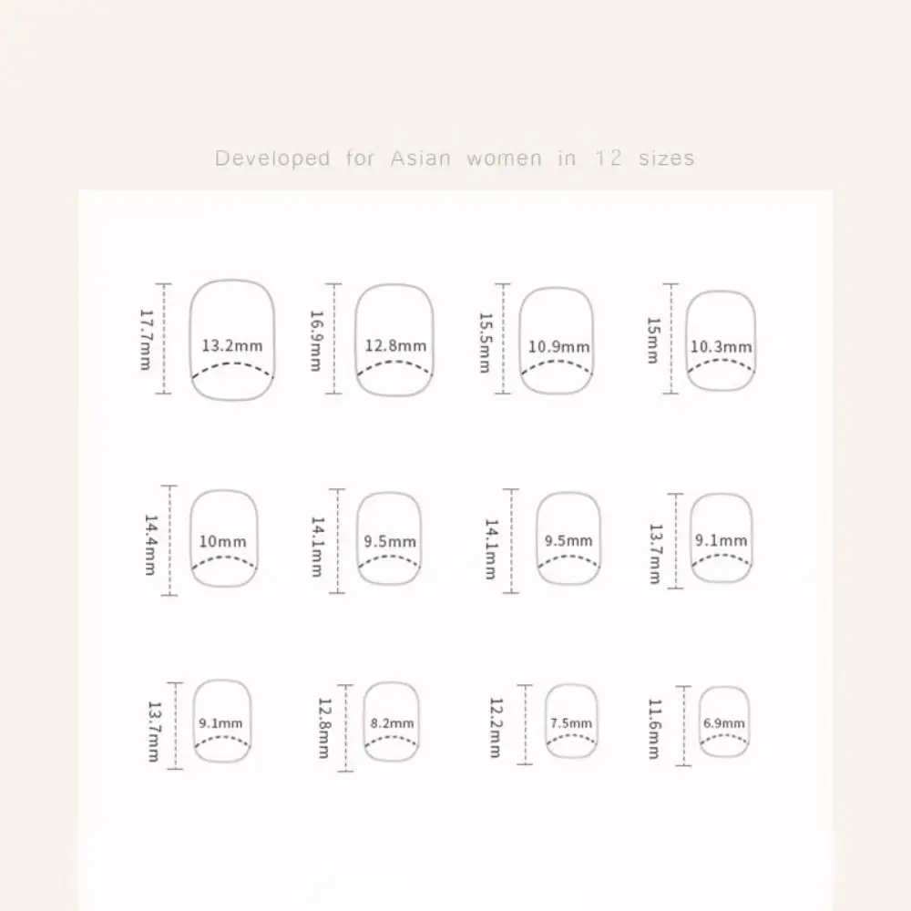 取り外し可能なショートラウンド付け爪グリッターシルバーフレンチ付け爪秋の花オーロラスライスネイルチップサロン用