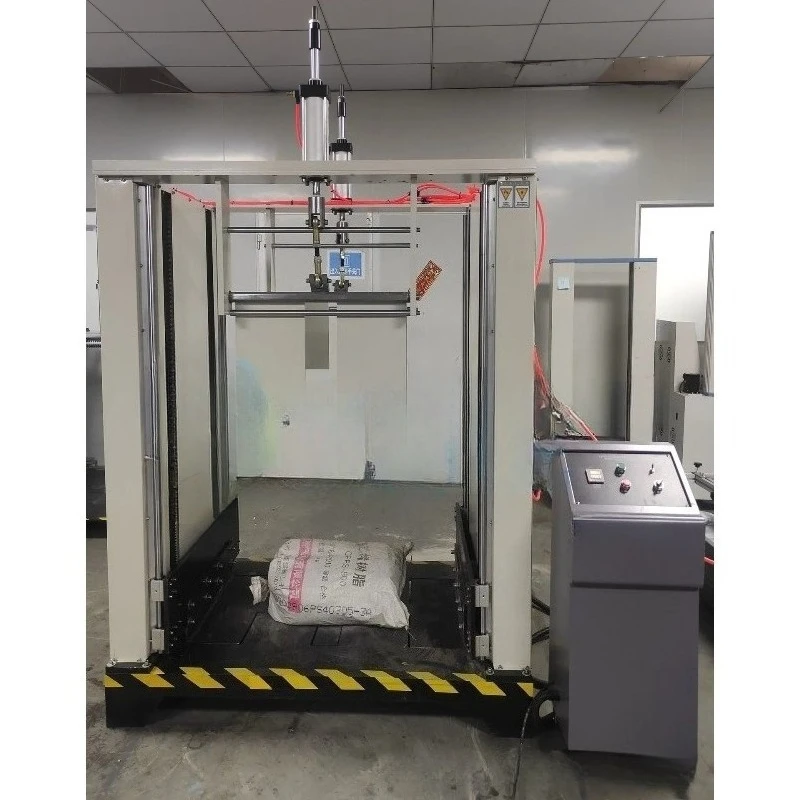 Drop testing machine White ash bag drop testing device