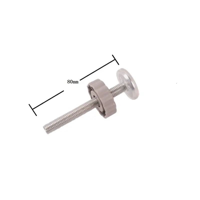 أداة احترافية لبوابة قضيب المغزل الملولبة، مجموعة قطع غيار قضيب المغزل للحيوانات الأليفة والكلاب، بوابات أمان مثبتة على الضغط - براغي