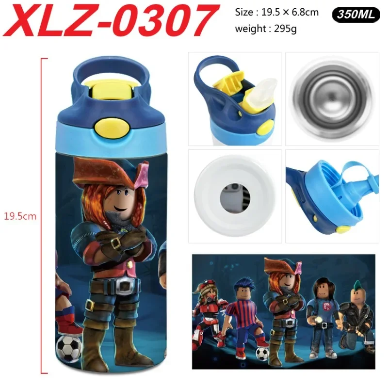 

Robloxs Cartoon Male Female College Students High Beauty Creative Stainless Steel Four Color Insulated Cup Water Cups