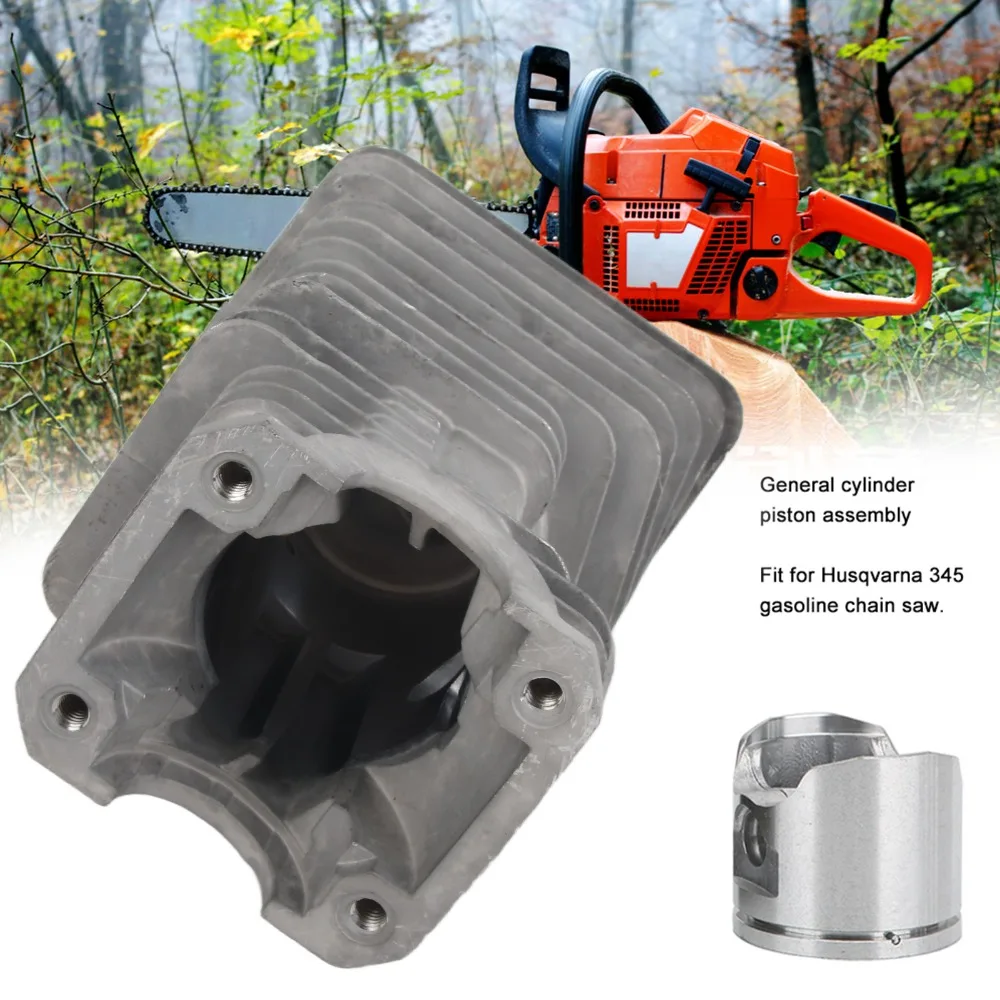 AlAluminum Material Chainsaw Cylinder Piston Kit High Hardness Durable Die-Cast Aluminum Chainsaw Cylinder Piston Kits