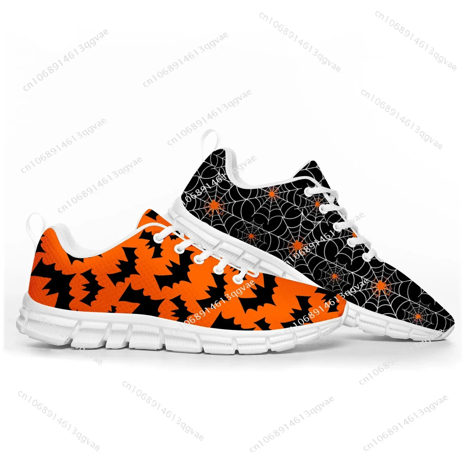 Chaussures de sport de Aliments d'Halloween pour hommes et femmes, baskets personnalisées pour adolescents, chaussures sur mesure pour enfants, chaussures blanches pour couple, haute qualité