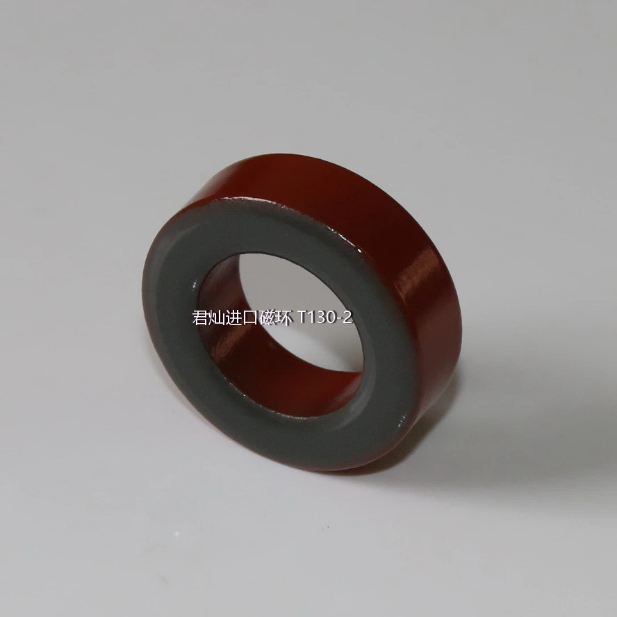Магнитный сердечник T130-2 Карбониловый порошковый сердечник с красно-сероым кольцом