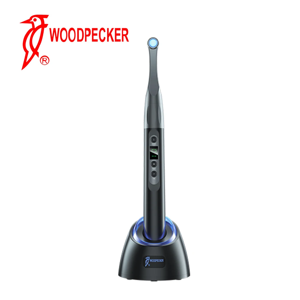 WOODPECKER iLed MAX Dental Light Curing Unit Magnetic Point Cure Lens Upgraded Focused Light Output Fast 1 Second Curing Tool