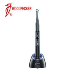 WOODPECKER-iLed Max Dental Light Cura Unidade, ponto magnético, lente de cura, saída de luz focada atualizada, rápida 1 segundo ferramenta de cura