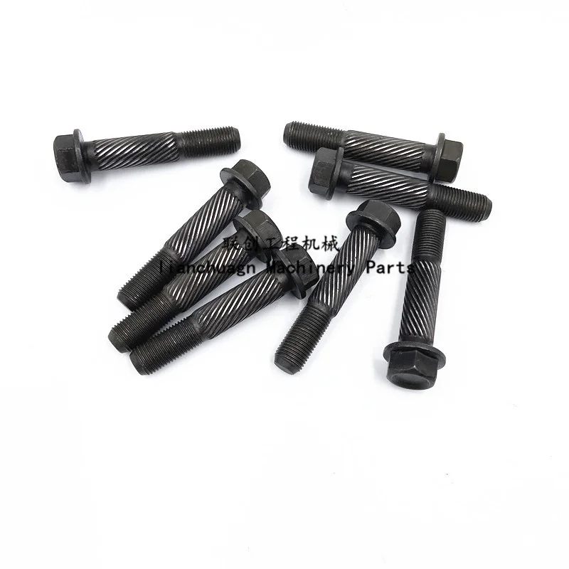 

For Hyundai R Lovol FR XCMG XE Liugong CLG Yanmar 4TNV94 98 Engine Rod Screw Cylinder Cover Screw Excavator