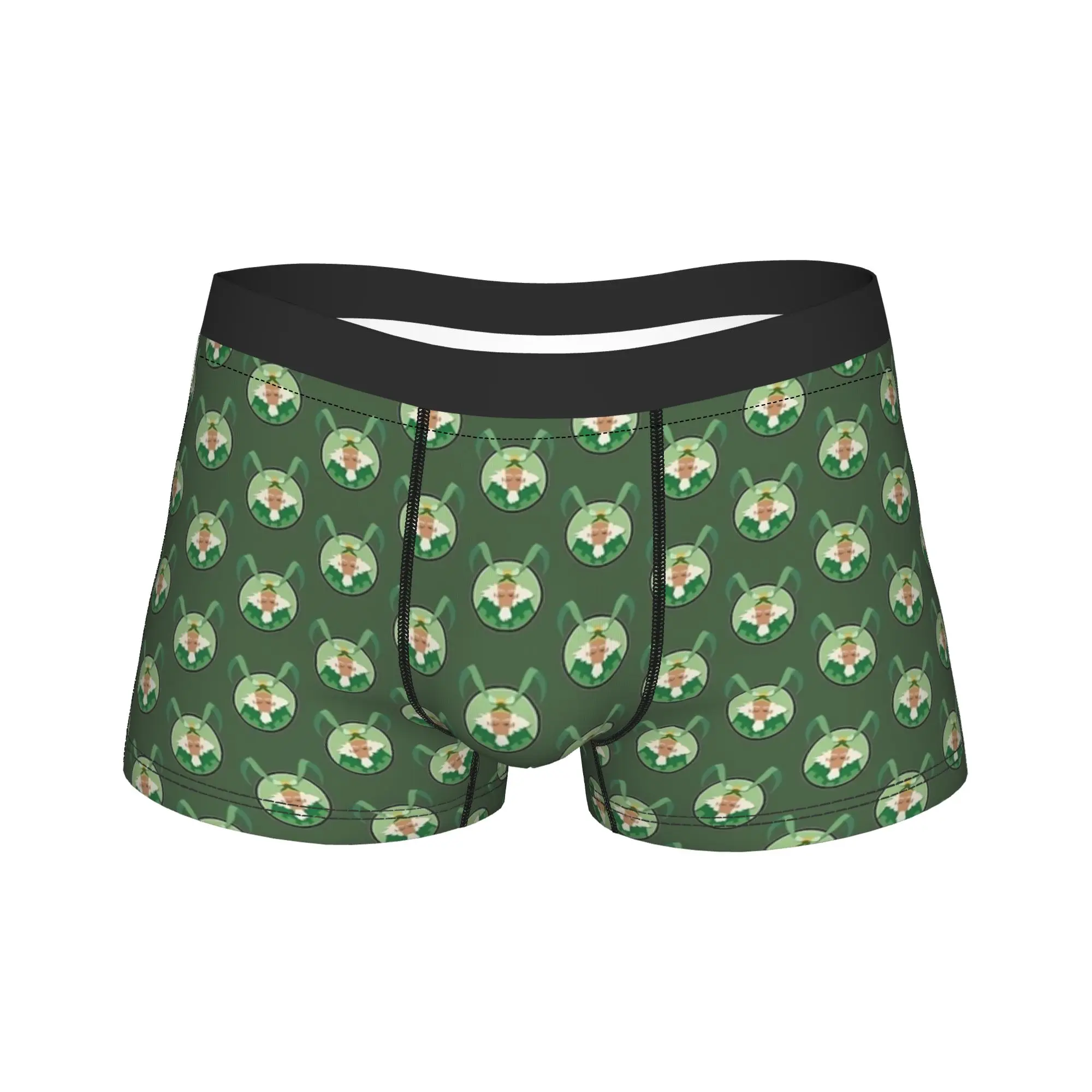 King Bumi  Avatars The Last Airbender Underwear  Males Boxer Brief Elastic Trunk Trenky Printing Oversize Panties